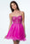 Terani Couture - 151P0018A Embellished Sweetheart A-line Dress in Pink