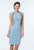 Terani Couture - Captivating Beaded High Scoop Neck Sheath Dress 1521C0210A In Powder Blue