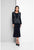 Terani Couture - Bead Embellished Scoop Neck Dress 1523S0863B in Black and Neutral