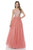 Terani Couture - Charming Beaded Sweetheart Two-piece A-line Tulle Gown 1611P1014A In Pink