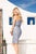 Terani Couture - Charming Body-fitting Beaded Evening Dress 1621C1282 In Blue and Neutral