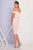 Terani Couture - 1721C4018 Off-Shoulder Sheath Dress in Pink