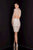 Terani Couture - 1722H4601 Embellished Illusion Bateau Sheath Dress in Neutral