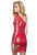 Terani Couture - H1906 One Shoulder Sequined Cocktail Dress in Red