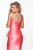Terani Couture - H3606 Strapless Embellished Peplum Cocktail Dress in Pink