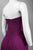 Theia - Strapless Sequined Long Gown 881301 in Purple