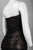 Theia - Sequined Mermaid Dress 881339 in Black and Purple