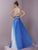 Tiffany Homecoming - 46078 Jeweled Ombre Chiffon A-Line Dress in Blue