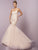 Tiffany Homecoming - 46088 Strapless Embellished Mermaid Gown in Nude