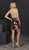 Tiffany Homecoming - 27195 Sequined High Halter Fitted Cocktail Dress