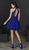 Tiffany Homecoming - 27197 High Halter Pleated A-Line Cocktail Dress