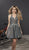 Tiffany Homecoming - 27206 Halter V-neck Sparkle Satin A-line Dress