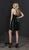 Tiffany Homecoming - 27209 Beaded Straight Velvet A-line Dress