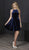Tiffany Homecoming - 27219 Beaded Halter Neck Velvet A-Line Dress