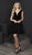 Tiffany Homecoming - 27228 Velvet Deep V-neck Tulle A-line Dress