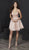 Tiffany Homecoming - 27229 Beaded Deep V-neck A-line Dress