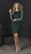 Tiffany Homecoming - 27238 Beaded Long Sleeve Bateau Sheath Dress
