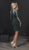 Tiffany Homecoming - 27238 Beaded Long Sleeve Bateau Sheath Dress