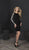 Tiffany Homecoming - 27238 Beaded Long Sleeve Bateau Sheath Dress