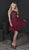 Tiffany Homecoming - 27239 Bead-Adorned Halter Strap Chiffon Dress