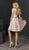 Tiffany Homecoming - 27241 Floral Sequined Halter A-line Dress