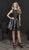 Tiffany Homecoming - 27244 Liquid Satin Bateau Pleated A-line Dress