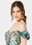 Ivonne D for Mon Cheri - 219D83 Brocade Off-Shoulder Mermaid Gown In Gold and Green