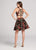 Ellie Wilde - EW21806S Two Piece Multi-Colored Lace A-line Dress in Multi-Color
