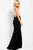 JVN48701 Two Piece Beaded Lace Evening Dress