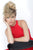 Jovani - 1081 Sleeveless High Halter Fitted Jumpsuit In Red