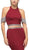 Cinderella Divine - UH551 Embellished Halter Trumpet Dress In Red
