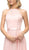 Cinderella Divine - UJ0010 Halter Chiffon A-line Dress In Pink