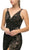 Cinderella Divine - UK010 Sleeveless Illusion Sheer Lace Sheath Dress In Black