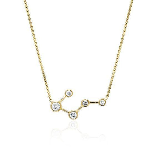 Big Dipper Diamond Constellation Necklace