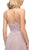 Cinderella Divine - UR136 Sleeveless Empire Waist Chiffon Dress In Nude