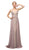 Cinderella Divine - UT254 Lace Deep Sweetheart Dress With Overskirt In Pink