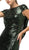 Cinderella Divine - UV003 Allover Sequin Gown Back Mermaid Gown In Black