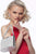 Jovani - JVN63407 Halter Neck Trumpet Dress With Train In Red