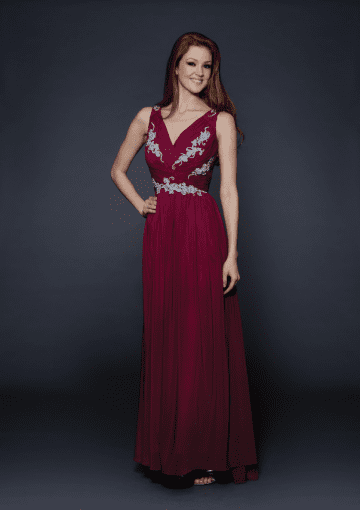 Lara Dresses - 31035 in Raspberry