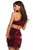Sherri Hill - 53004 Short Halter Neck Taffeta Sheath Dress In Red