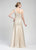 Sue Wong - One Shoulder Long Gown W1411 in Neutral