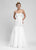 Sue Wong - Semi-Sweetheart Mermaid Dress W3403 in White