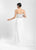 Sue Wong - Strapless Long Gown W3531 in White