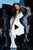 Jovani - 67840 Ruffled One Shoulder Jumpsuit In White