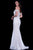 55251 Embellished V-neck Sheath Dress