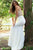 JVN60606 Scallop Beaded Satin Sheath Gown