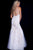 JVN53216 Lace Embellished High Halter Mermaid Gown
