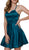 Nox Anabel - M658 Strappy Sweetheart A-Line Cocktail Dress