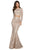 Sherri Hill - 53247 Two Piece Beaded Lace Mermaid Dress In Gold
