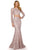 Sherri Hill - 53247 Two Piece Beaded Lace Mermaid Dress In Pink